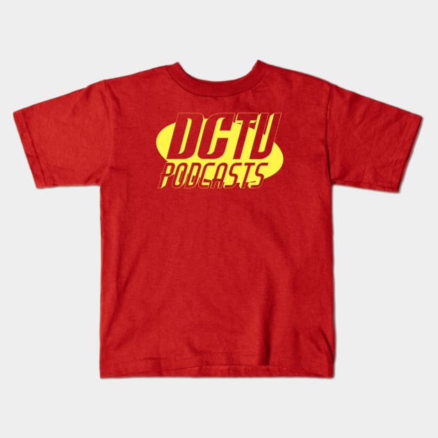 DCTV Logo - Monochrome Kids T-Shirt by DC TV Podcasts